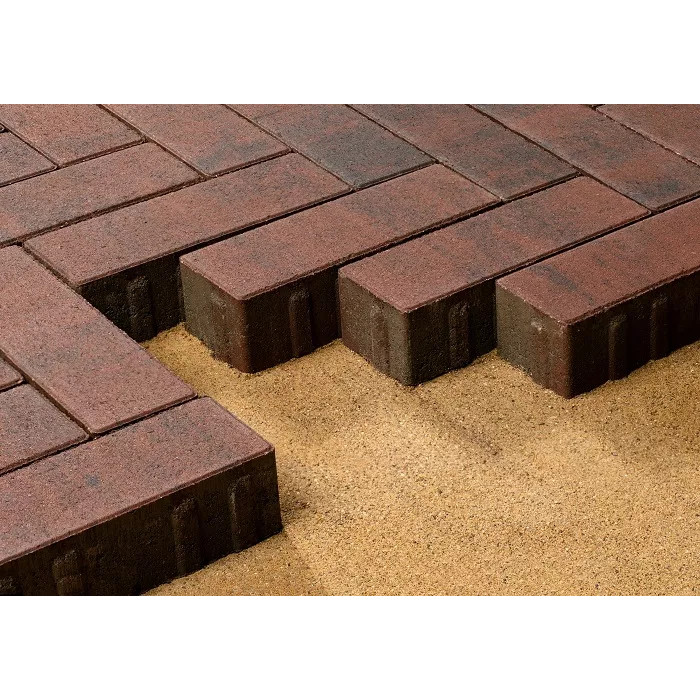 Тротуарная плитка 342 механический завод Паркет 240x80x60мм ColorMix Гавана